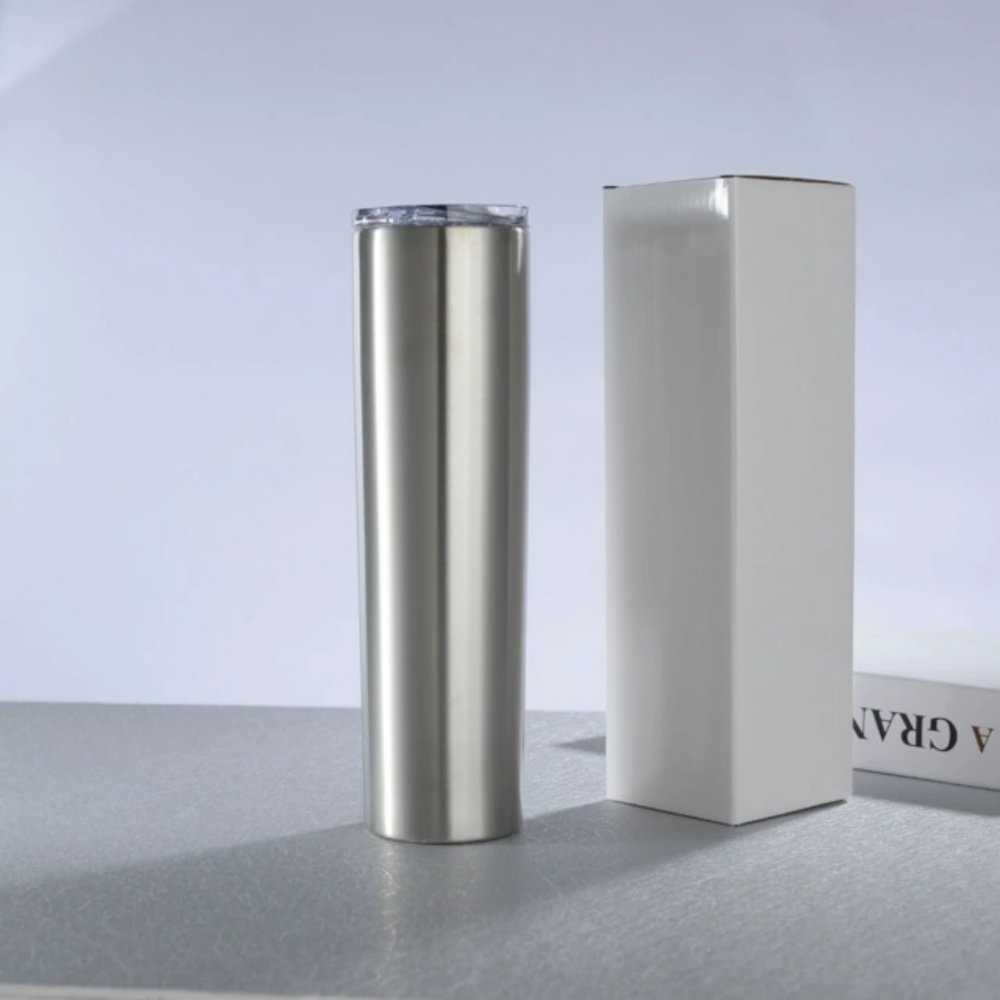 BOGO❤️ 2 NIB 30oz SKINNY TALL STAINLESS STEEL TUMBLER